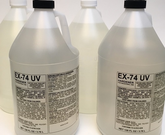 EX-74 Epoxy Resin w/ UV Inhibitor Art & Wood Coating High Gloss