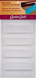 Rectangle Pull Molds Reusable (Qty. 4 - 1oz cavities)