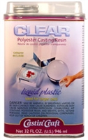 Castin' Craft Clear Polyester Casting Resin (32 oz) w/ 1/2 oz Catalyst