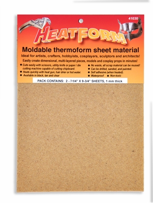 HeatForm Tan (2 sheets)