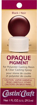 Packaged Opaque Pigment - Black (1 oz)