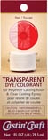 Packaged Transparent Dye - Red (1 oz)