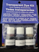 Small Transparent Dye Kit (3-1/4 oz ea color)