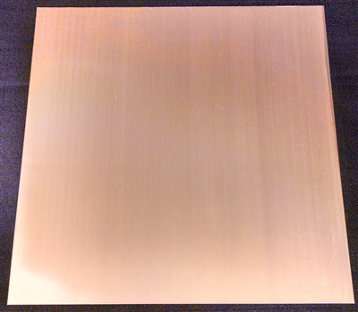 Brass Sheet .050 (16 Gauge) 6"x12"