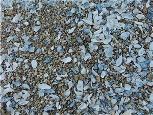 Rain Country Gold Decomposed Granite & Oyster Shell Blend Sample