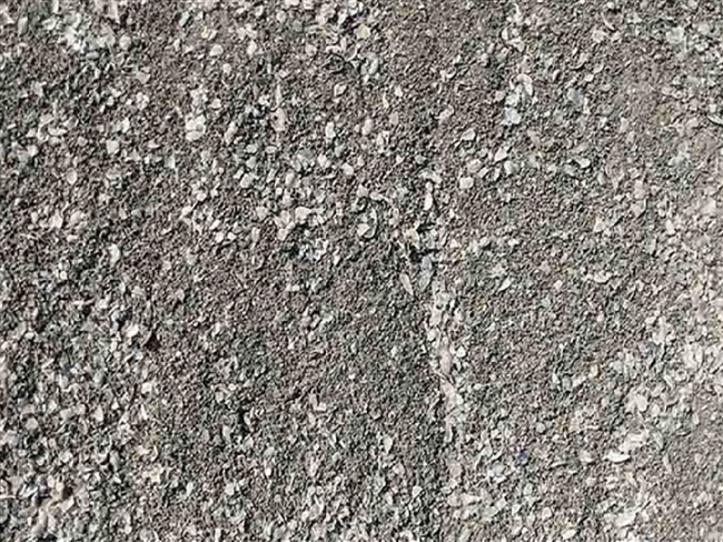 Rain Country Silver Decomposed Granite & Oyster Shell Blend Sample