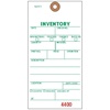 <!090>Inventory, 1-Ply w/Tear off numbered Stub, White TYVEK®, Box of 500, Plain, Sequence per factory