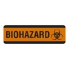 Biohazard, 2-7/8" x 7/8", Paper, Roll of 500