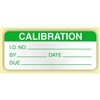 "Calibration", .625 x 1.5 in. Rectangle, Flexible Vinyl, 350 per Box