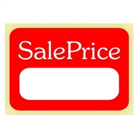 SALE PRICE, 1.125" x 1.625", Roll of 500