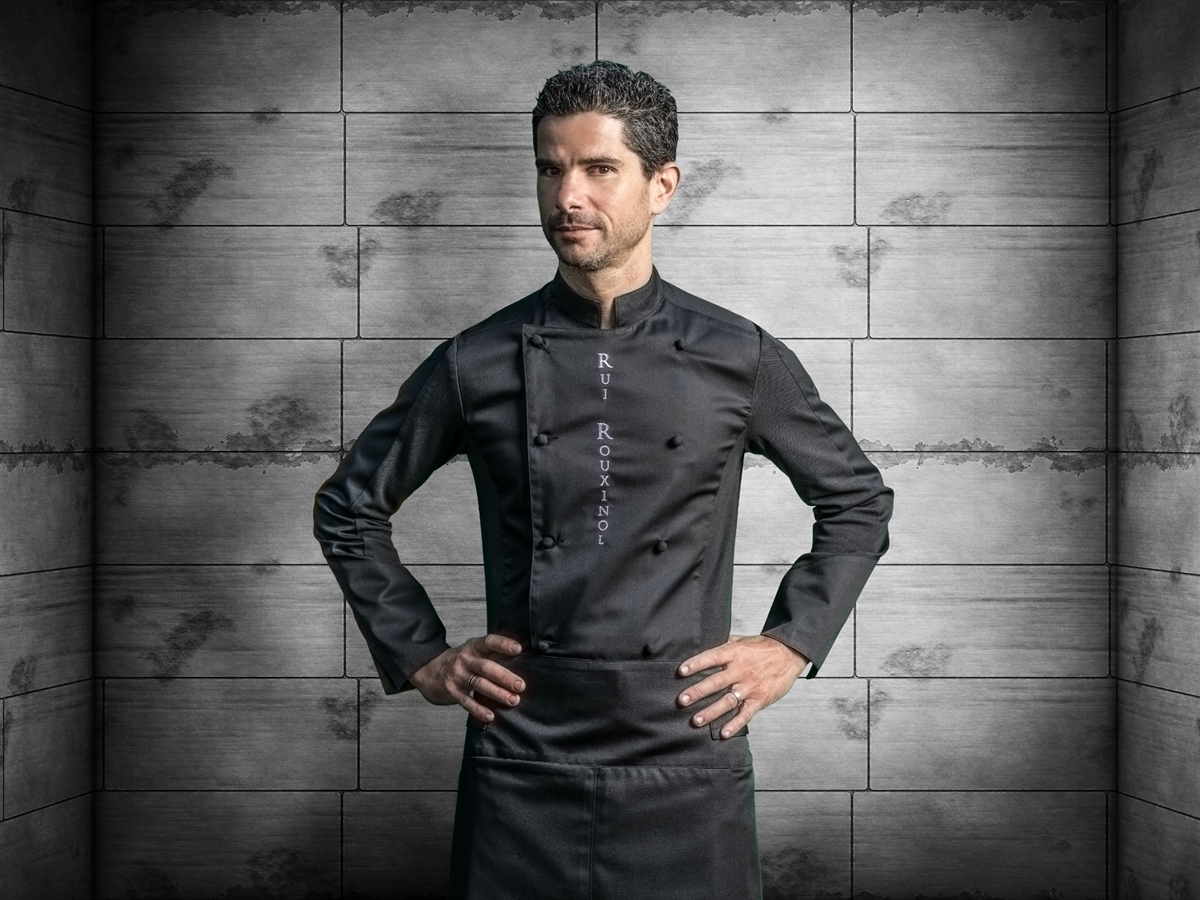 Dream HYBRID WEAR double breasted Executive Chef jacket black