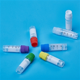 CryoKING Cryogenic Vials -- 2.0ml, with Clear Caps  #88-0207