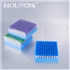 CryoKING Combo --1.5ml Blue Cap Vials with Pre-Set 2D Barcode + 2in Blue Box  #89-3153