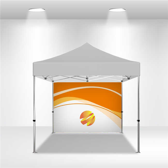 10x10 VENDOR TENT BACKWALL- FULL COLOR CUSTOM PRINTED