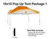 10x15 Vendor Tent - Full Color Custom Printed