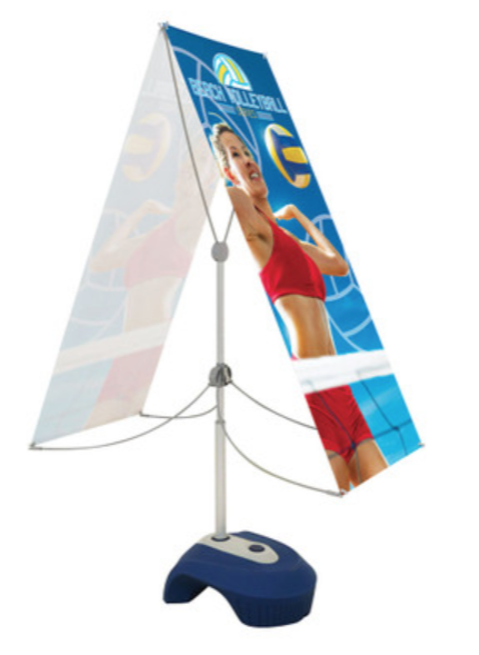 OUTDOOR BANNER STAND - Double Sided