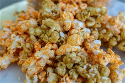 Gourmet Popcorn Mackinac Mix - 50/50 mix of cheese corn & caramel corn