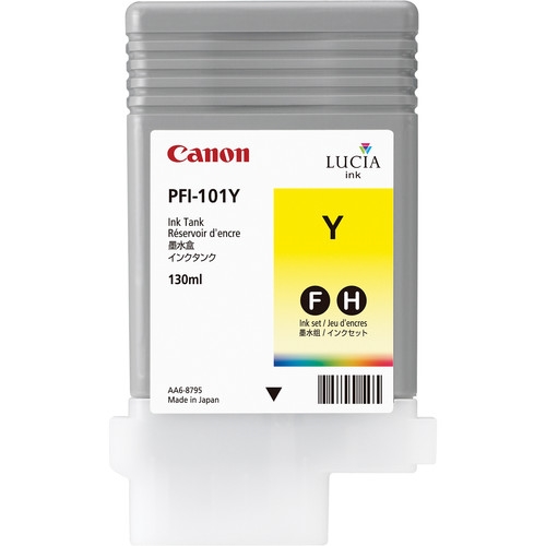 Canon PFI-101 Yellow Ink Cartridge