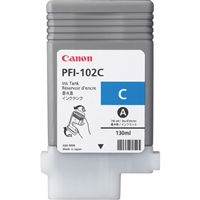 Canon PFI-102 Cyan Ink Cartridge