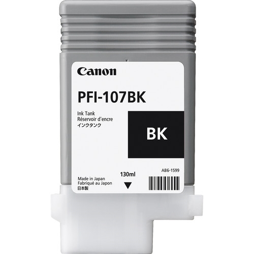 Canon PFI-107 Black Ink Cartridge