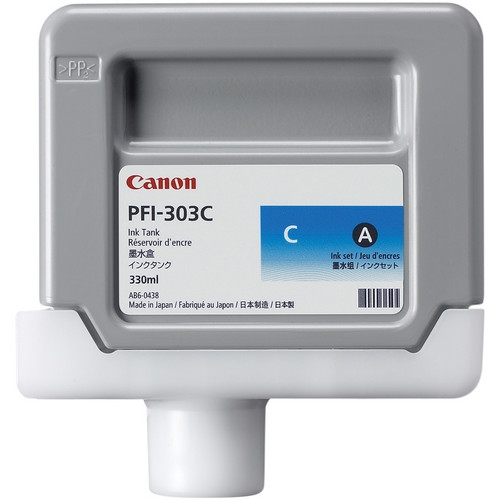 Canon PFI-303 Cyan Ink Cartridge