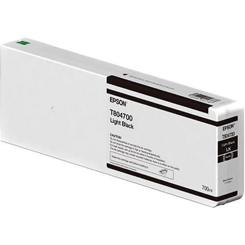 Epson T8047 UltraChrome HD Light Black Ink Cartridge