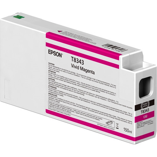 Epson T8343 UltraChrome HD Vivid Magenta Ink Cartridge