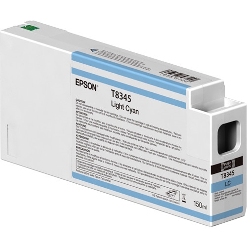 Epson T8345 UltraChrome HD Light Cyan Ink Cartridge
