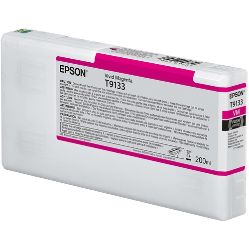 Epson T9133 UltraChrome HDX Magenta Ink Cartridge