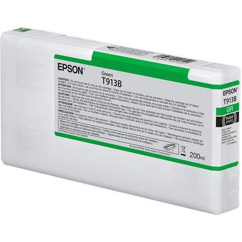 Epson T913b UltraChrome HDX Green Ink Cartridge