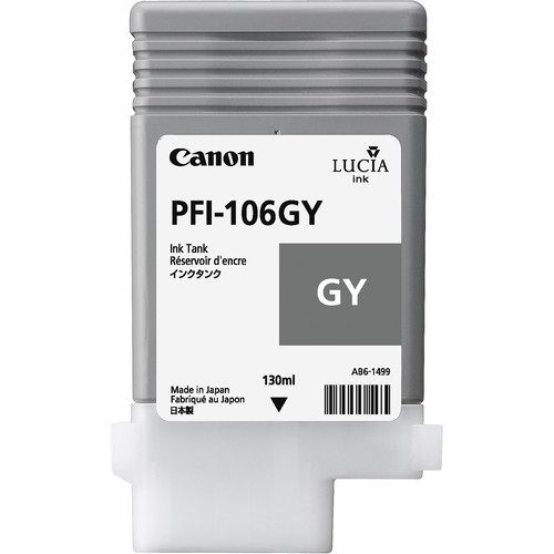 Canon PFI-106 Gray Ink Cartridge