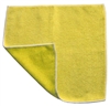 BULK CASE (120/CS) 12" X 12"   YELLOW   Microfiber COMBINATION Scrubber Cloths