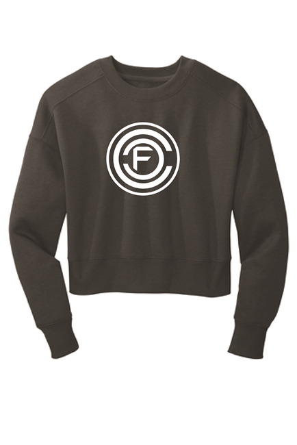 ICON - Womenâ€™s Perfect Weight Fleece Cropped Crew