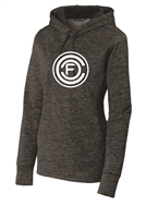 ICON - Women's Electric Heather Fleece Hooded Pullover