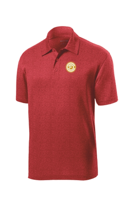 Mens Heather Contender Polo