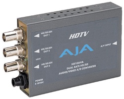 AJA HD10AVA SD/HD Analog to Digital Converter product_shot