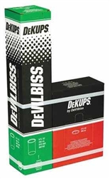 DeVilbiss DeKups DPC-602 Disposable 9 Oz. Cups & Lids