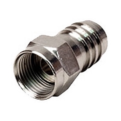 AIM 25-7030 F Connector with Attached Ferrule for RG-59