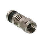 AIM 25-7038 Compression F Connector for RG-6 Tri/Quad Shield