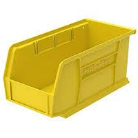 Akro-Mils 30-230 Storage Bin, Yellow