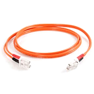 810-LL2-017 Quiktron Legrand Fiber Optic Jumper Cable, LC to LC Duplex 62.5&micro;m Multimode - 5 Meters