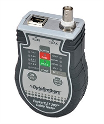 Byte Brothers CTX200 POCKET CAT - Pocket RJ45 / Coax Tester