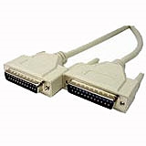 Cables Unlimited PCM-1700-25<br>25' 25C Strt Thru (Par/Serial) DB25 M/M