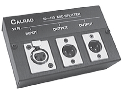 Calrad 10-113 Microphone Splitter