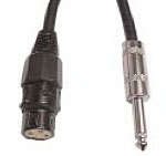 Calrad 10-161-25 25 ft. MIG HIGH QUALITY 1/4? MONO MALE TO FEMALE XLR MICROPHONE CABLES