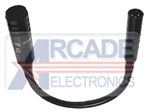 Calrad 10-3 18" Gooseneck Mic With XLR Male Socket & Push on/off Button