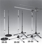 Calrad 10-31 Chrome  Plated Microphone  Stand