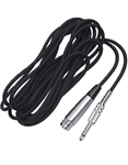 Calrad 10-45-25 25' Microphone cable1/4" Male to XLR Female