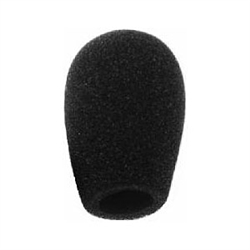 Calrad 10-9 2-3/4"  Black Microphone Windscreen