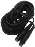 Calrad 10-96-10 10 Ft Microphone Extension Cable XLR Female to Female